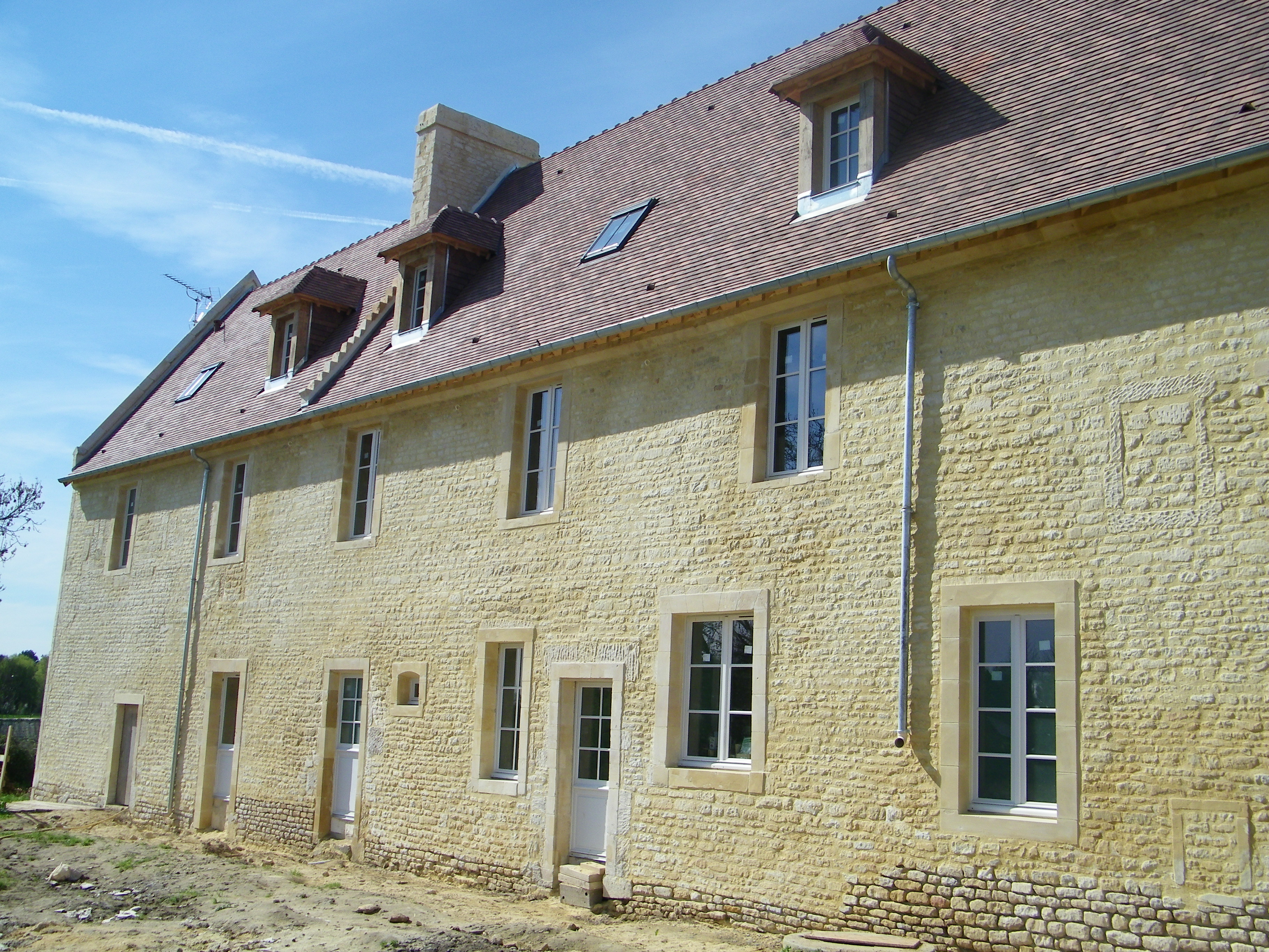 Réhabillitation de maison ancienne Saint-Laurent-des-Autels